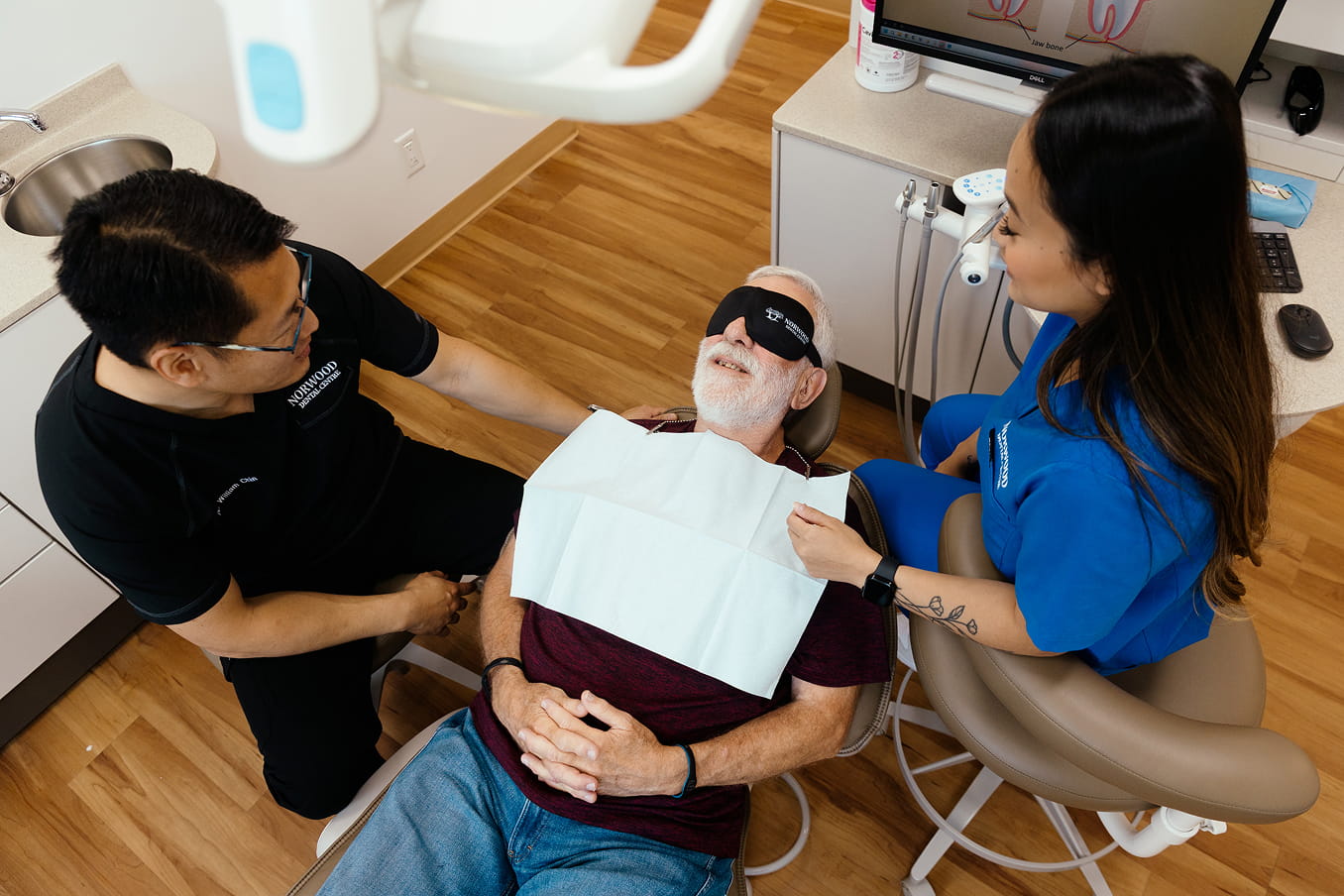 Adult dental checkup at Norwood Dental Centre in Edmonton