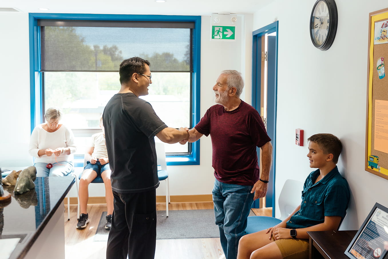 The final step in an adult dentistry visit