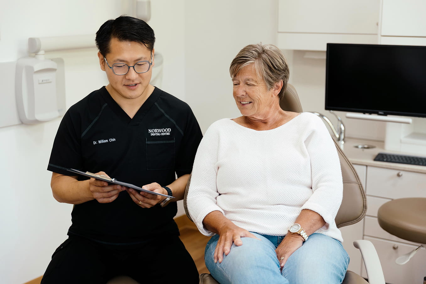 Preparing for a dental implant placement