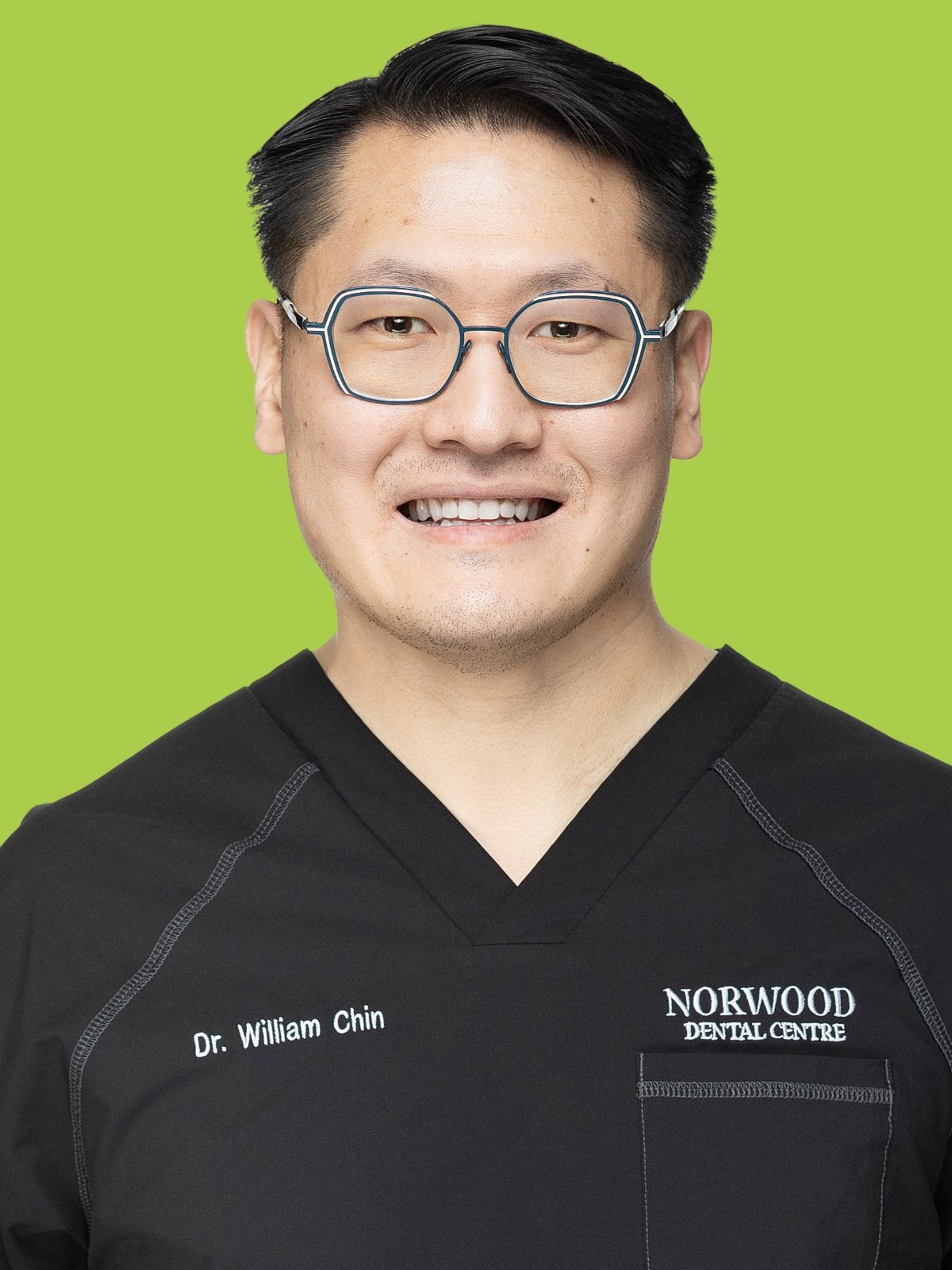 Dr. William Chin, dentist at Norwood Dental Centre, Edmonton