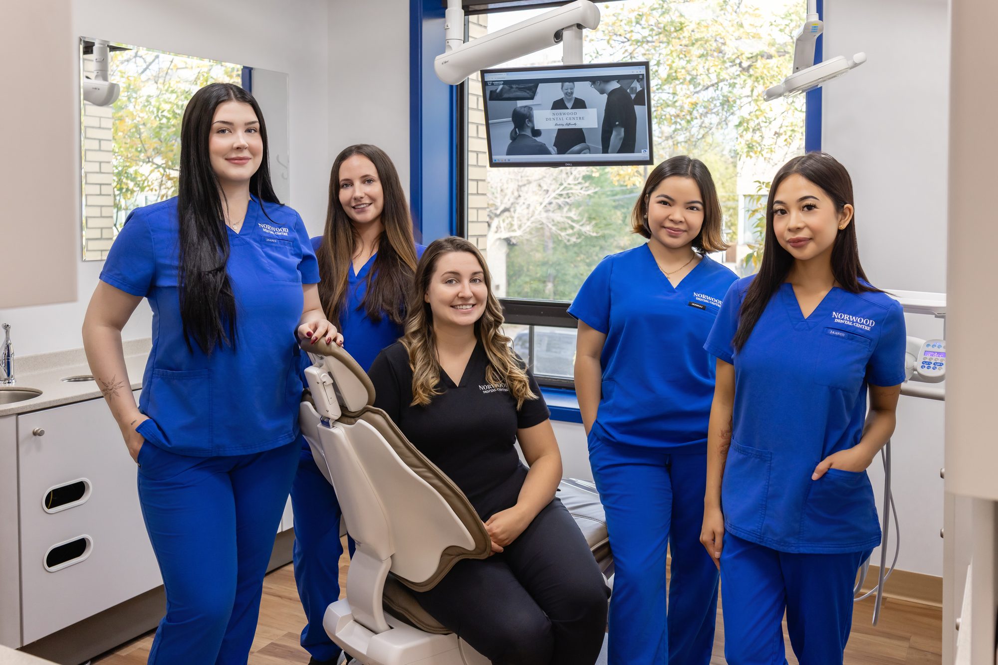 Norwood Dental Centre team group photo, Inglewood