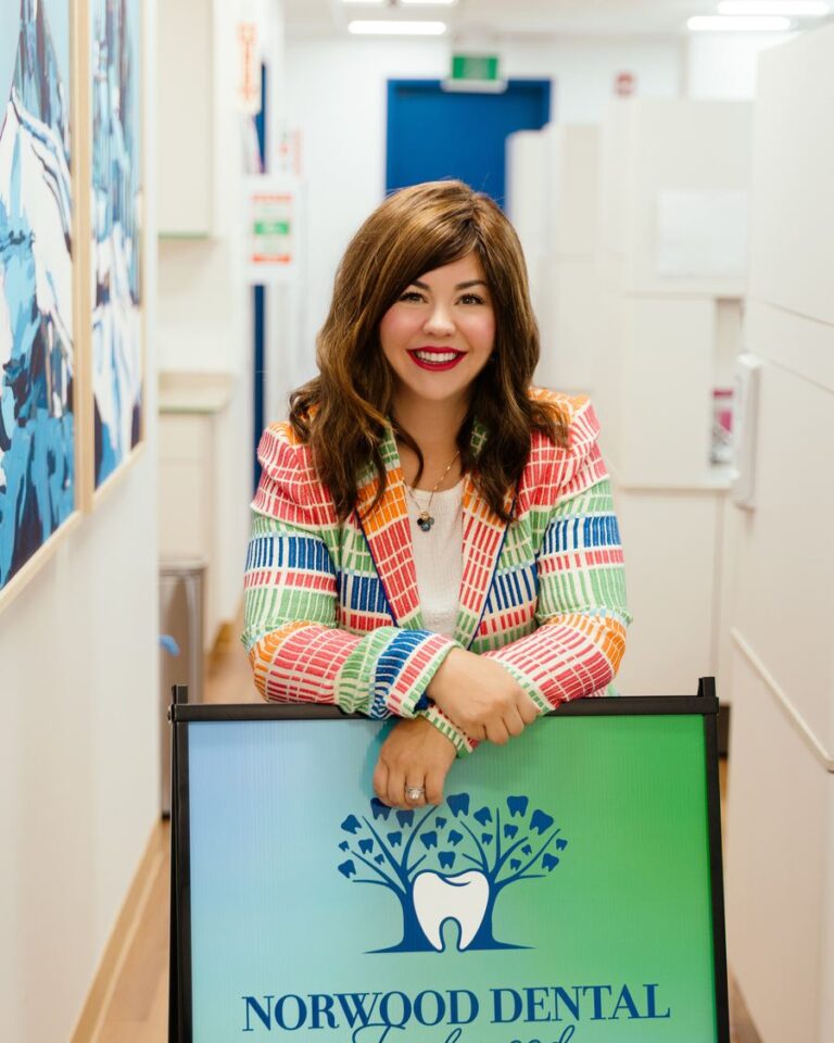 Amanda Chin, co-owner and general manager of Norwood Dental Centre