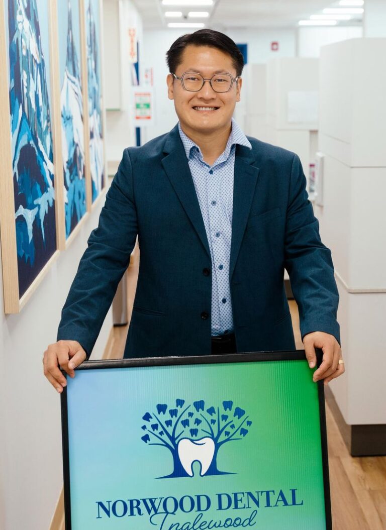 Dr. William Chin, dentist and co-founder of Norwood Dental Centre